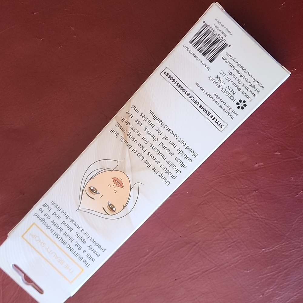 ❤️HPx2❤️ NIB The Beauty Shop: Buffing Brush, Rose/pink - Picture 5 of 8